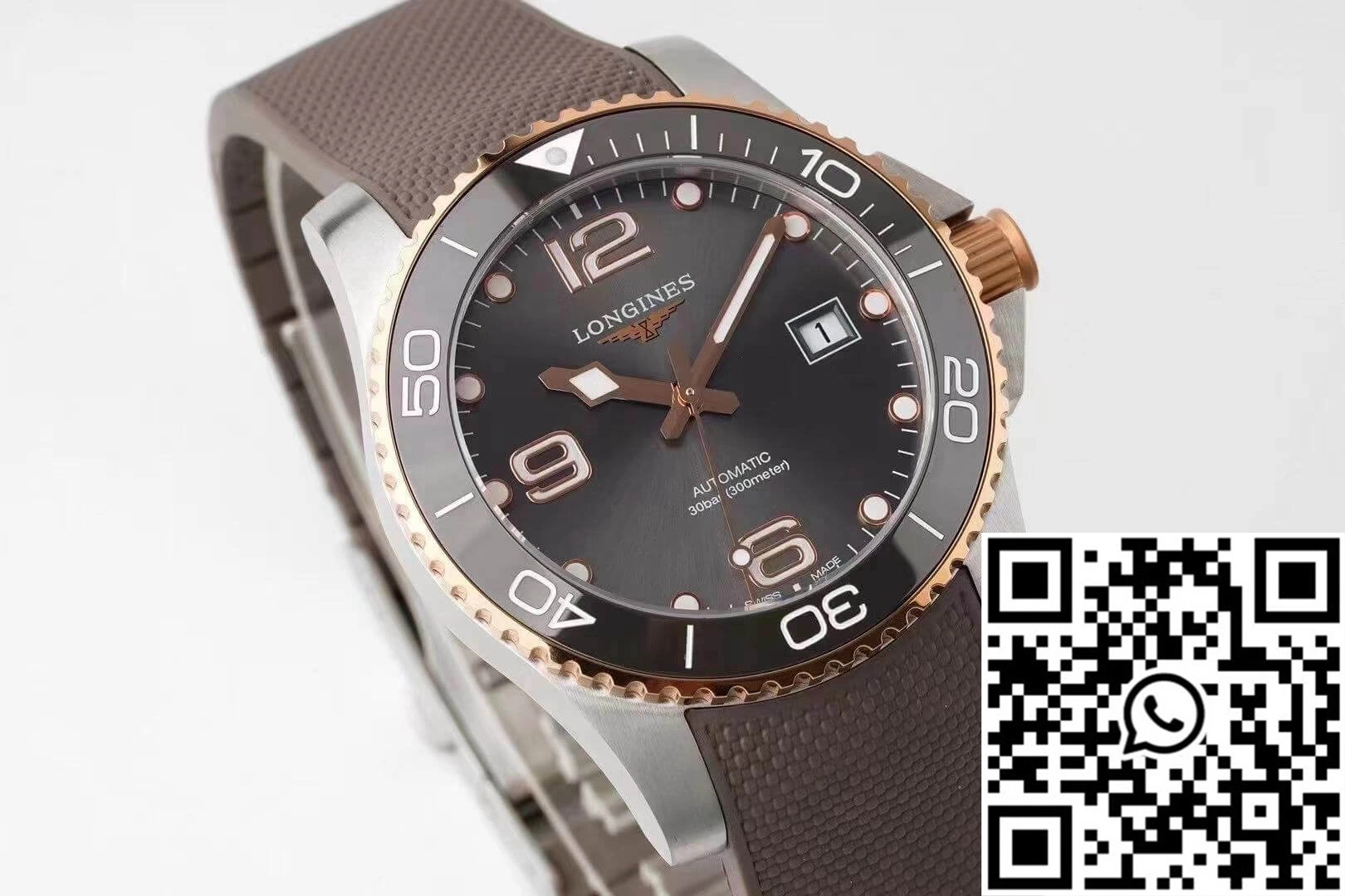 Longines Concas L3.781.3.78.9 ZF Factory Grey Dial