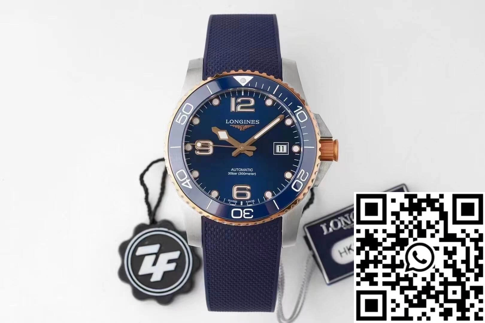 Longines Concas L3.781.3.98.9 ZF Factory Blue Dial