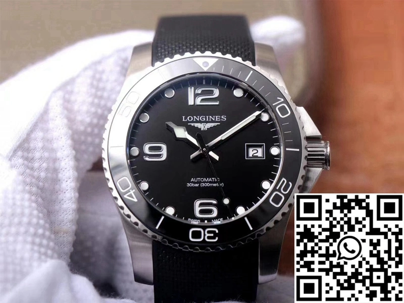 Longines Concas L3.781.4.56.9 ZF Factory Black Dial