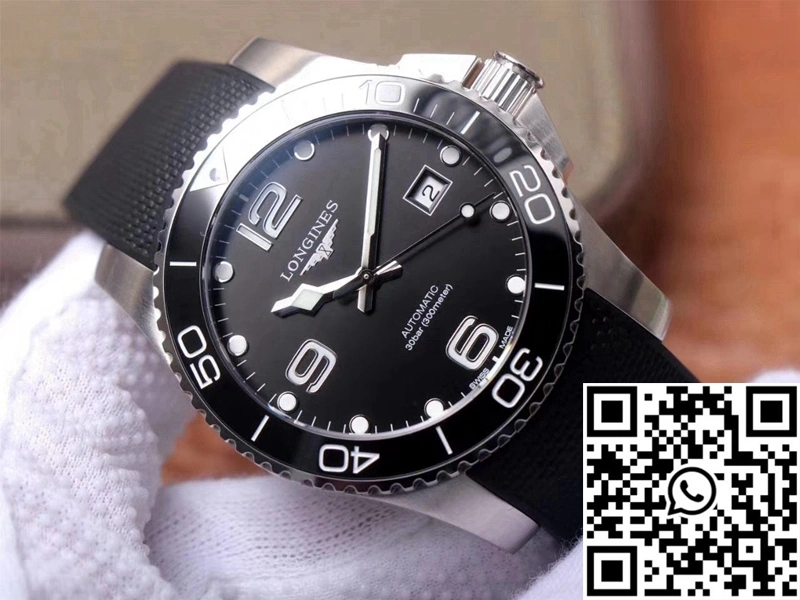 Longines Concas L3.781.4.56.9 ZF Factory Black Dial