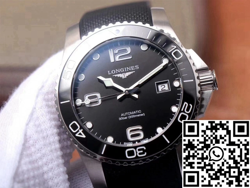 Longines Concas L3.781.4.56.9 ZF Factory Black Dial