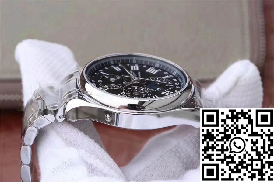 Longines Conquest Classic Chronograph Moonphase Black Dial