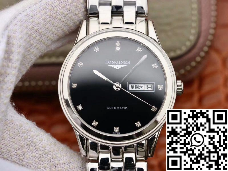 Longines Flagship Double Calendar L4.899.4.12.6 GK Factory Black Dial