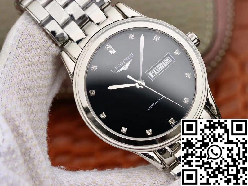 Longines Flagship Double Calendar L4.899.4.12.6 GK Factory Black Dial