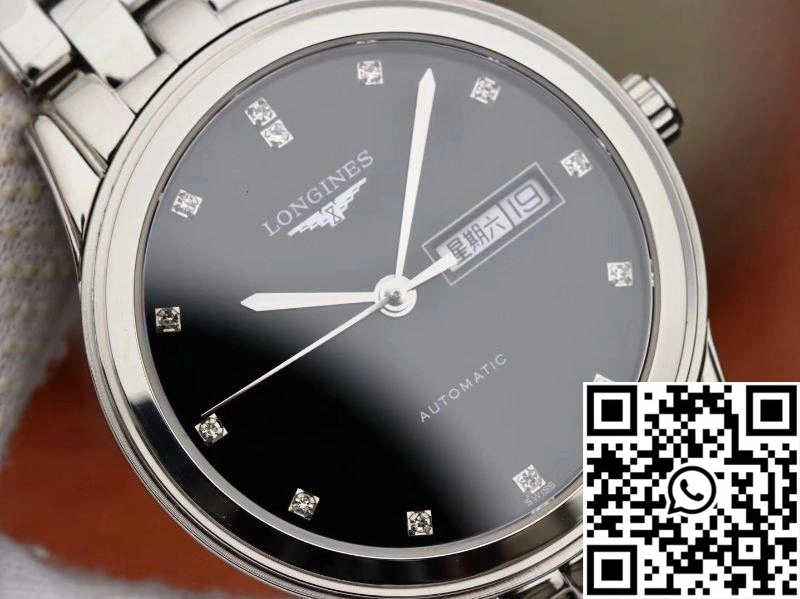 Longines Flagship Double Calendar L4.899.4.12.6 GK Factory Black Dial