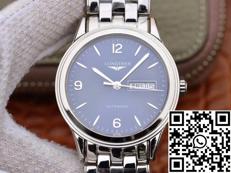 Longines Flagship Double Calendar L4.899.4.12.601 GK Factory Blue Dial