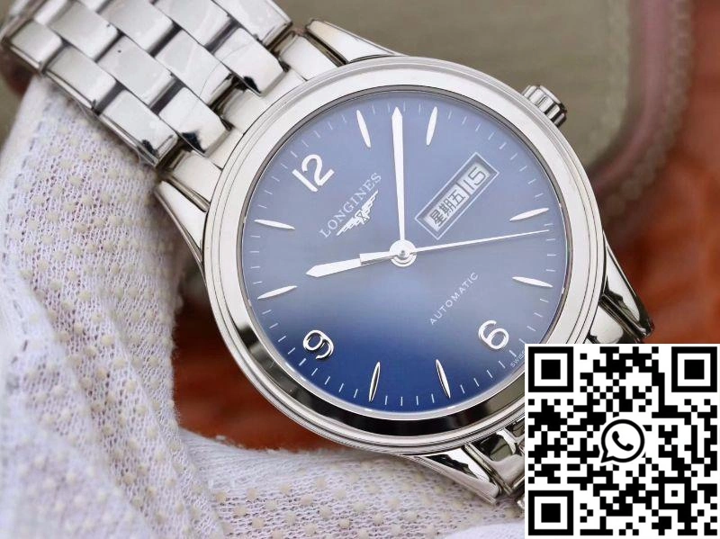 Longines Flagship Double Calendar L4.899.4.12.601 GK Factory Blue Dial