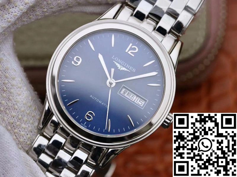 Longines Flagship Double Calendar L4.899.4.12.601 GK Factory Blue Dial