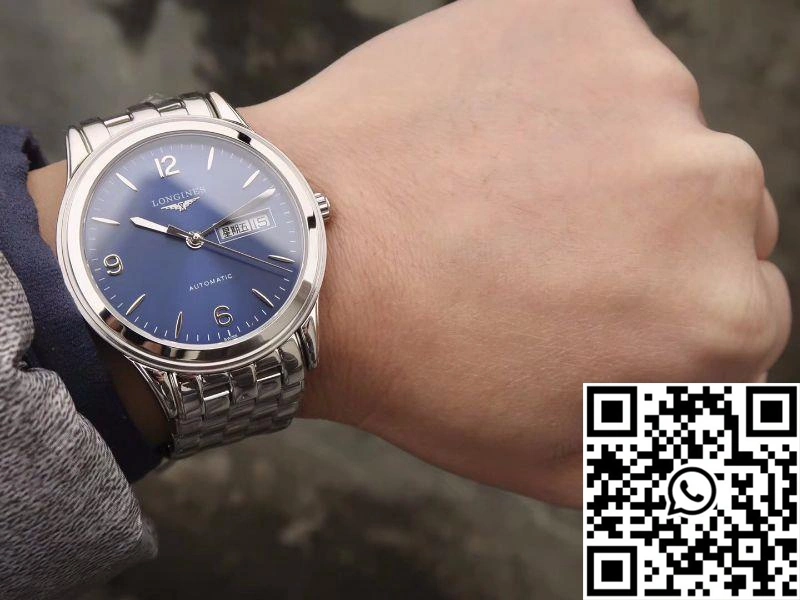 Longines Flagship Double Calendar L4.899.4.12.601 GK Factory Blue Dial