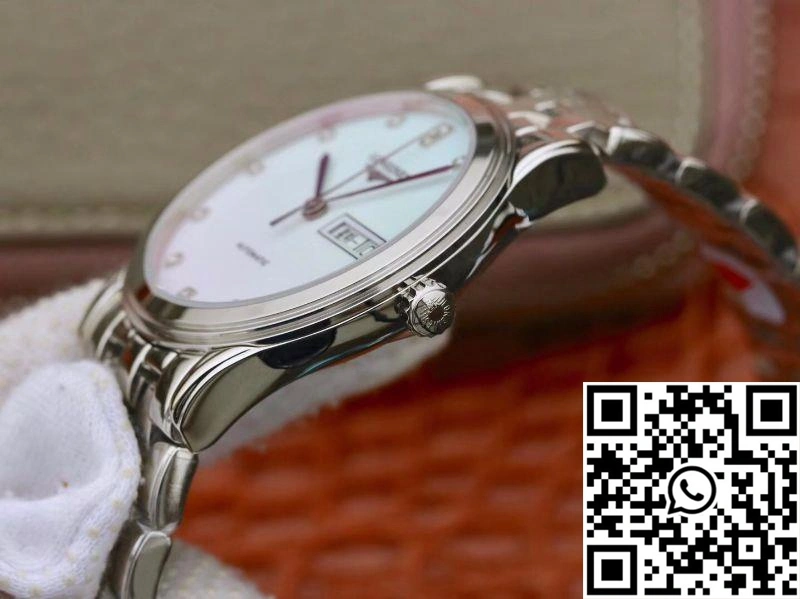 Longines Flagship Double Calendar L4.899.4.12.602 GK Factory White Dial