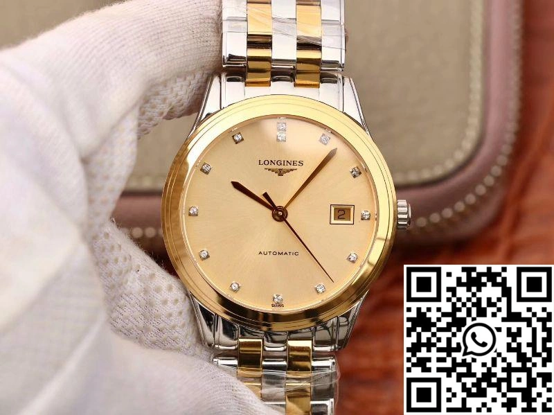 Longines Flagship L4.874.3.37.7 YC Factory Gold Dial