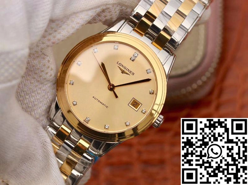 Longines Flagship L4.874.3.37.7 YC Factory Gold Dial