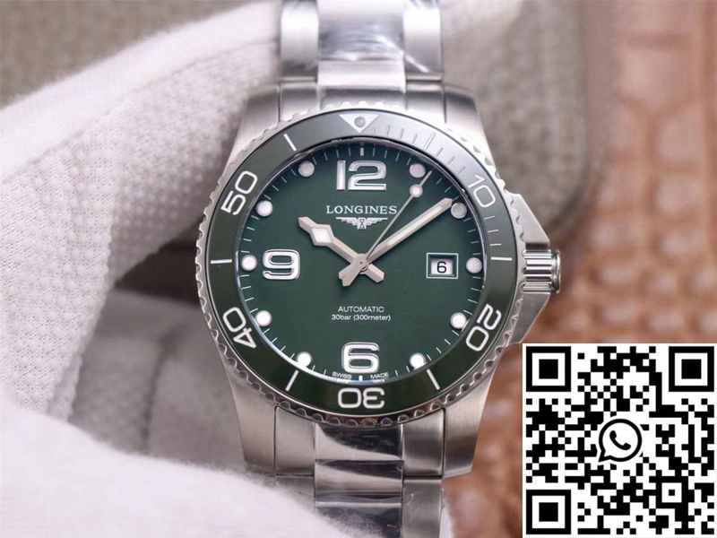 Longines Hydroconquest L3.781.4.06.6 ZF Factory Green Dial