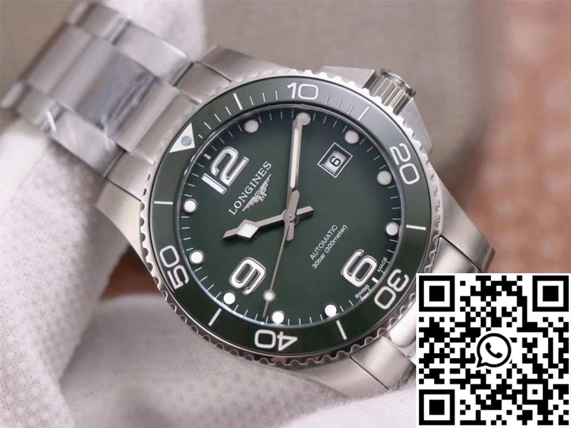 Longines Hydroconquest L3.781.4.06.6 ZF Factory Green Dial