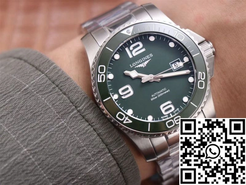 Longines Hydroconquest L3.781.4.06.6 ZF Factory Green Dial
