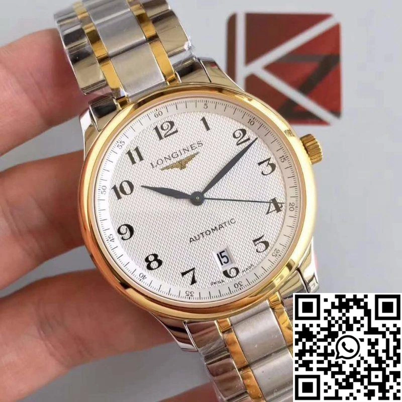 Longines Master Collection KZ Factory White Textured Dial