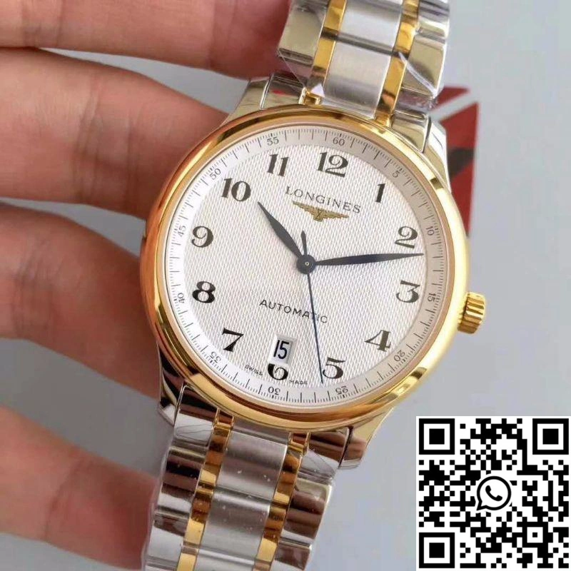 Longines Master Collection KZ Factory White Textured Dial