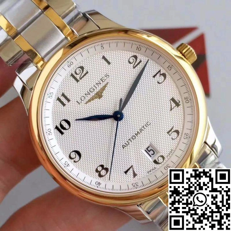 Longines Master Collection KZ Factory White Textured Dial