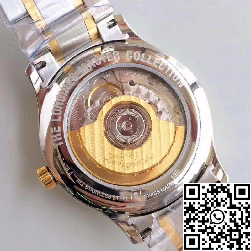 Longines Master Collection KZ Factory White Textured Dial