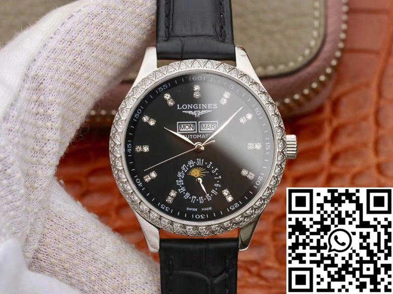 Longines Master Collection L2.503.0.83.3 TW Factory Black Dial