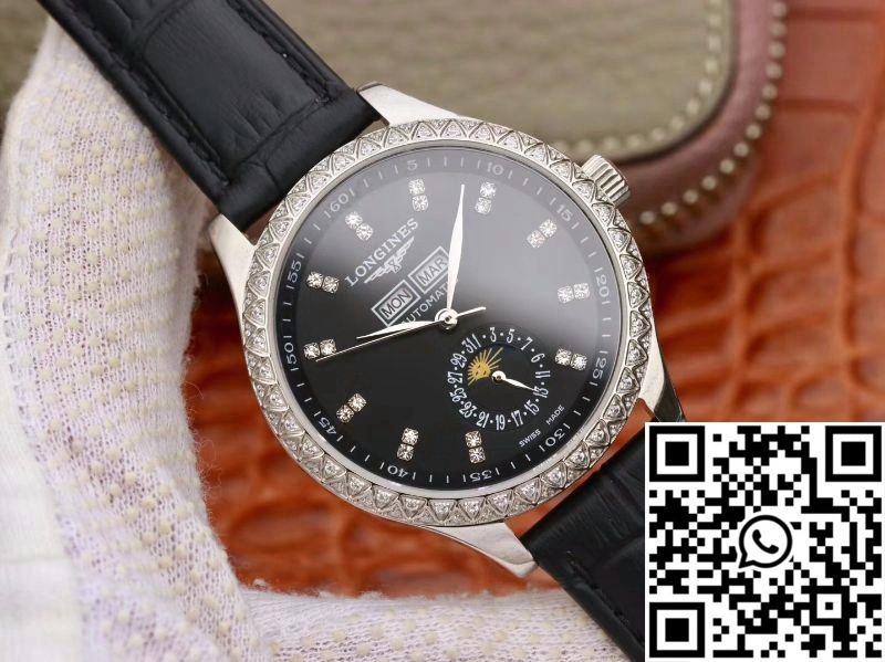 Longines Master Collection L2.503.0.83.3 TW Factory Black Dial