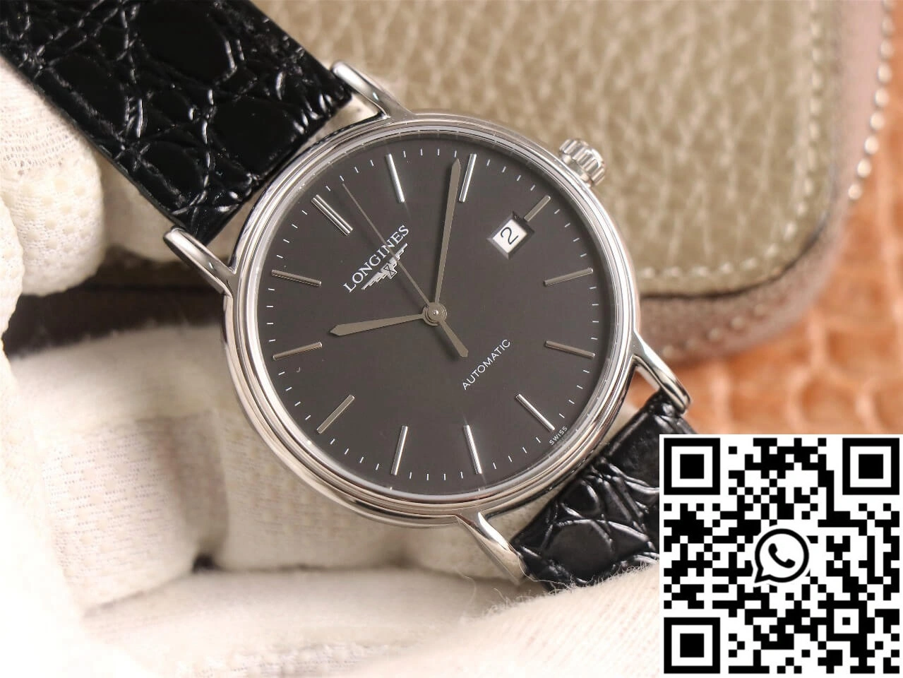 Longines Presence L4.921.4.52.2 KY factory Black Dial