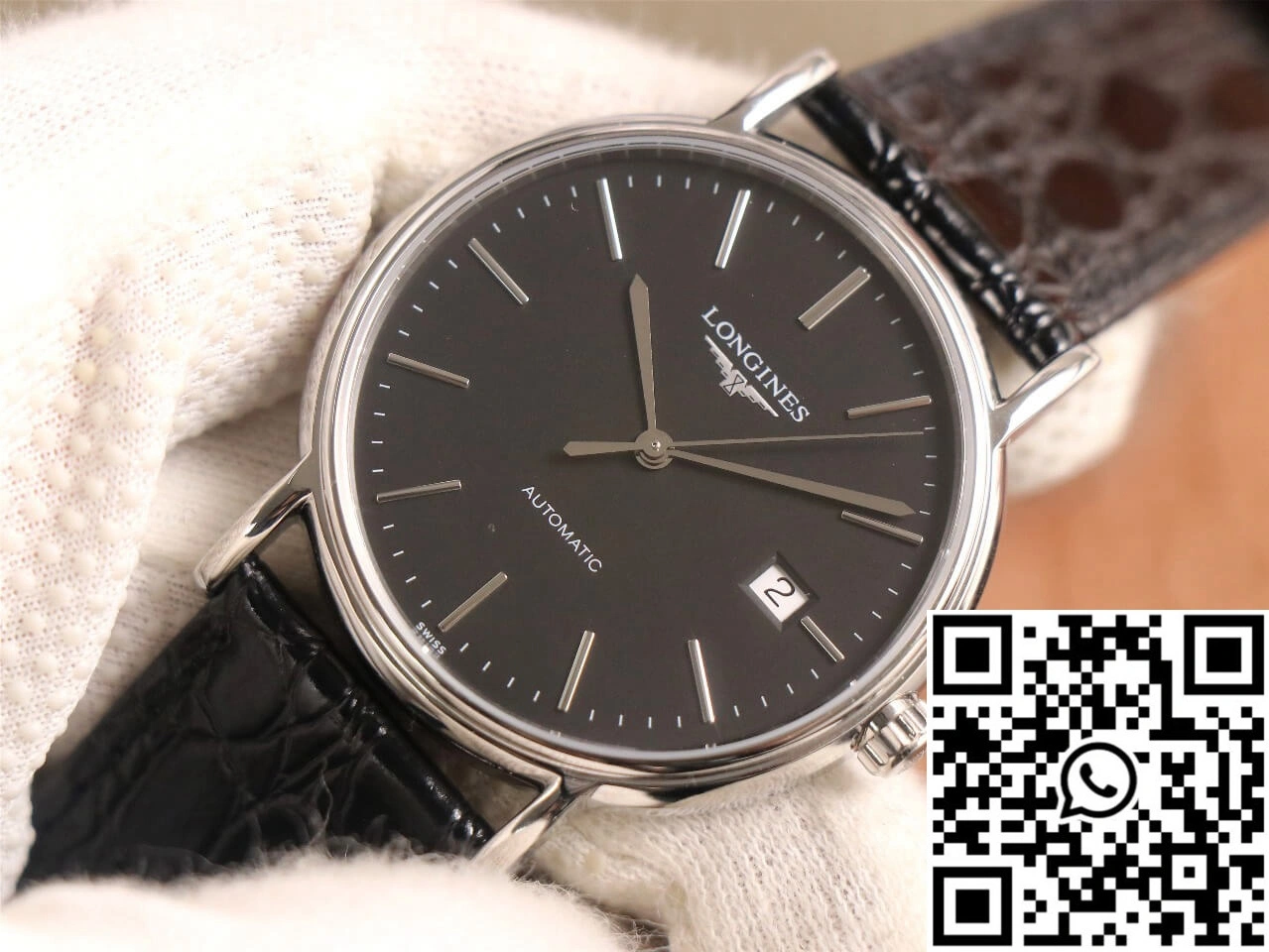 Longines Presence L4.921.4.52.2 KY factory Black Dial