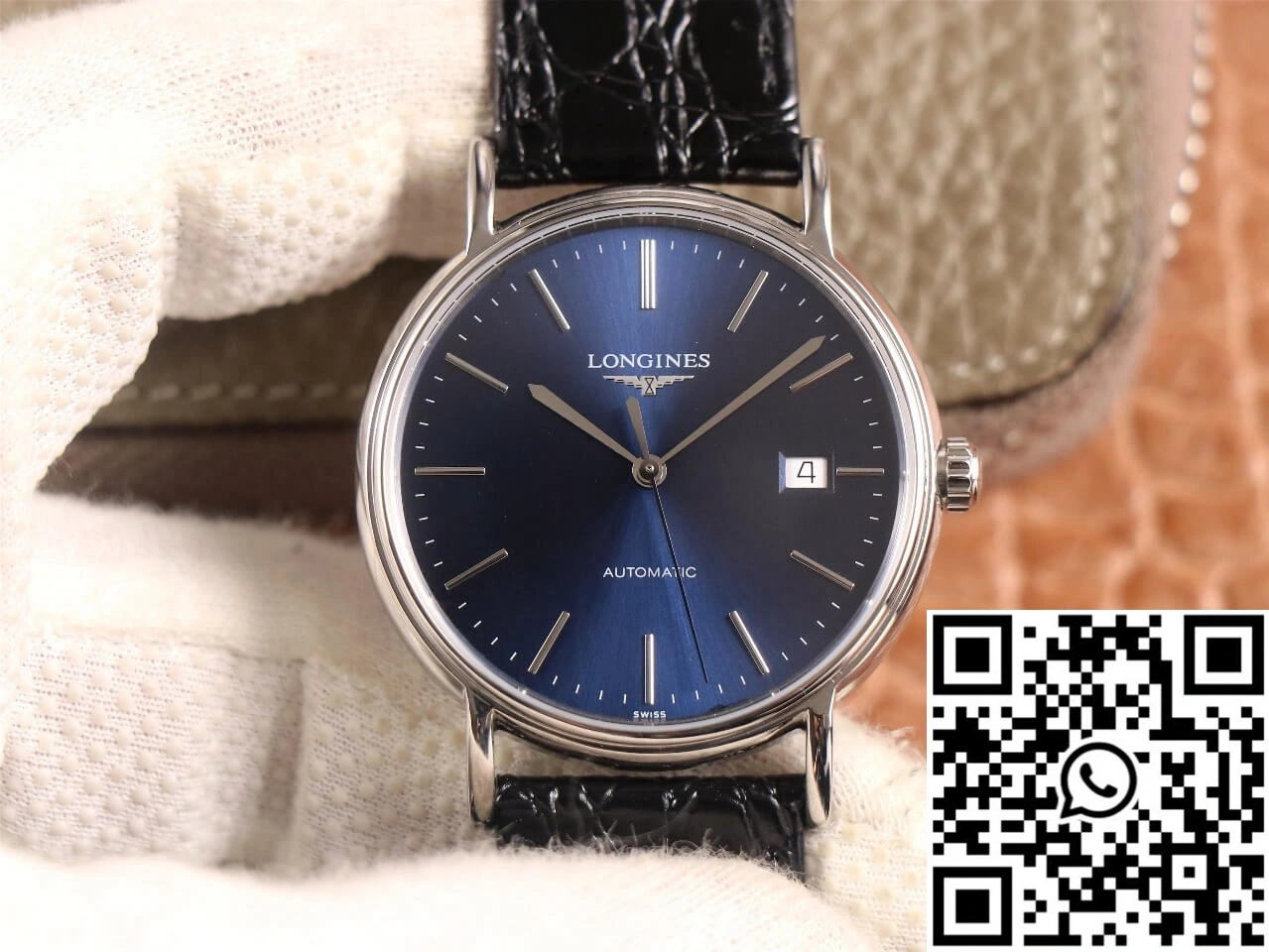 Longines Presence L4.921.4.92.2 KY Factory Blue Dial