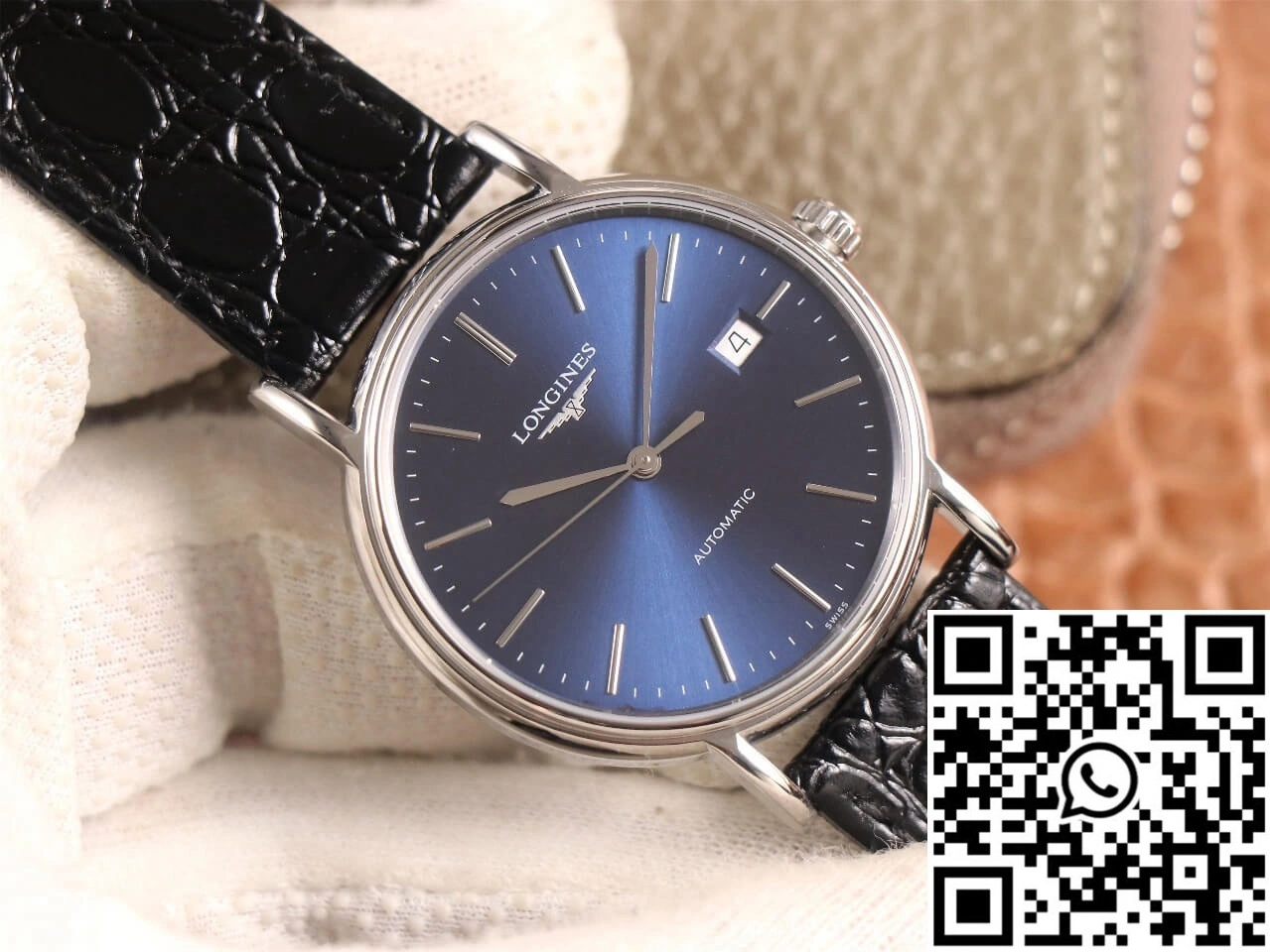 Longines Presence L4.921.4.92.2 KY Factory Blue Dial