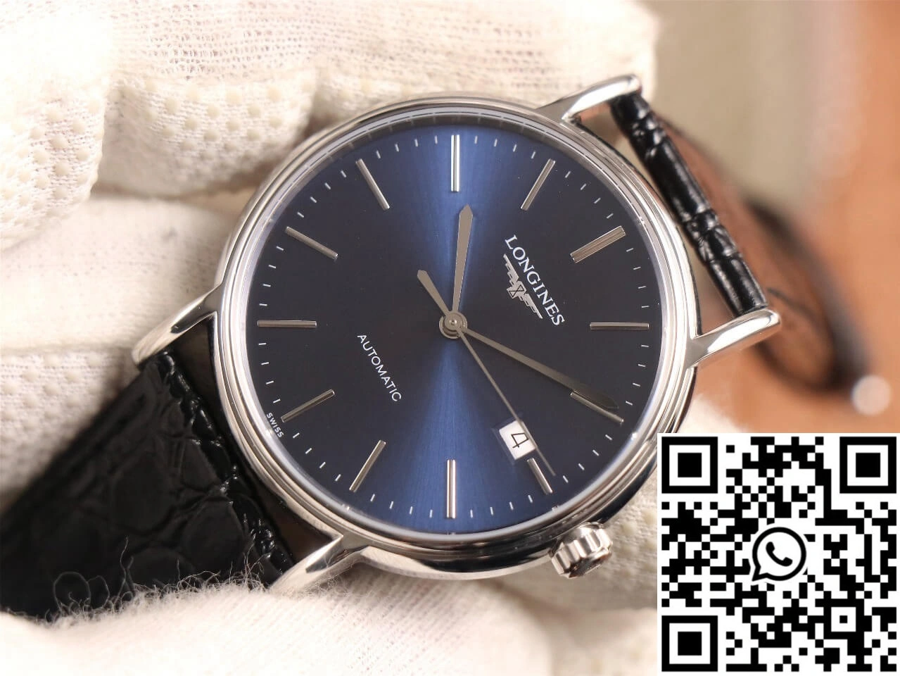 Longines Presence L4.921.4.92.2 KY Factory Blue Dial