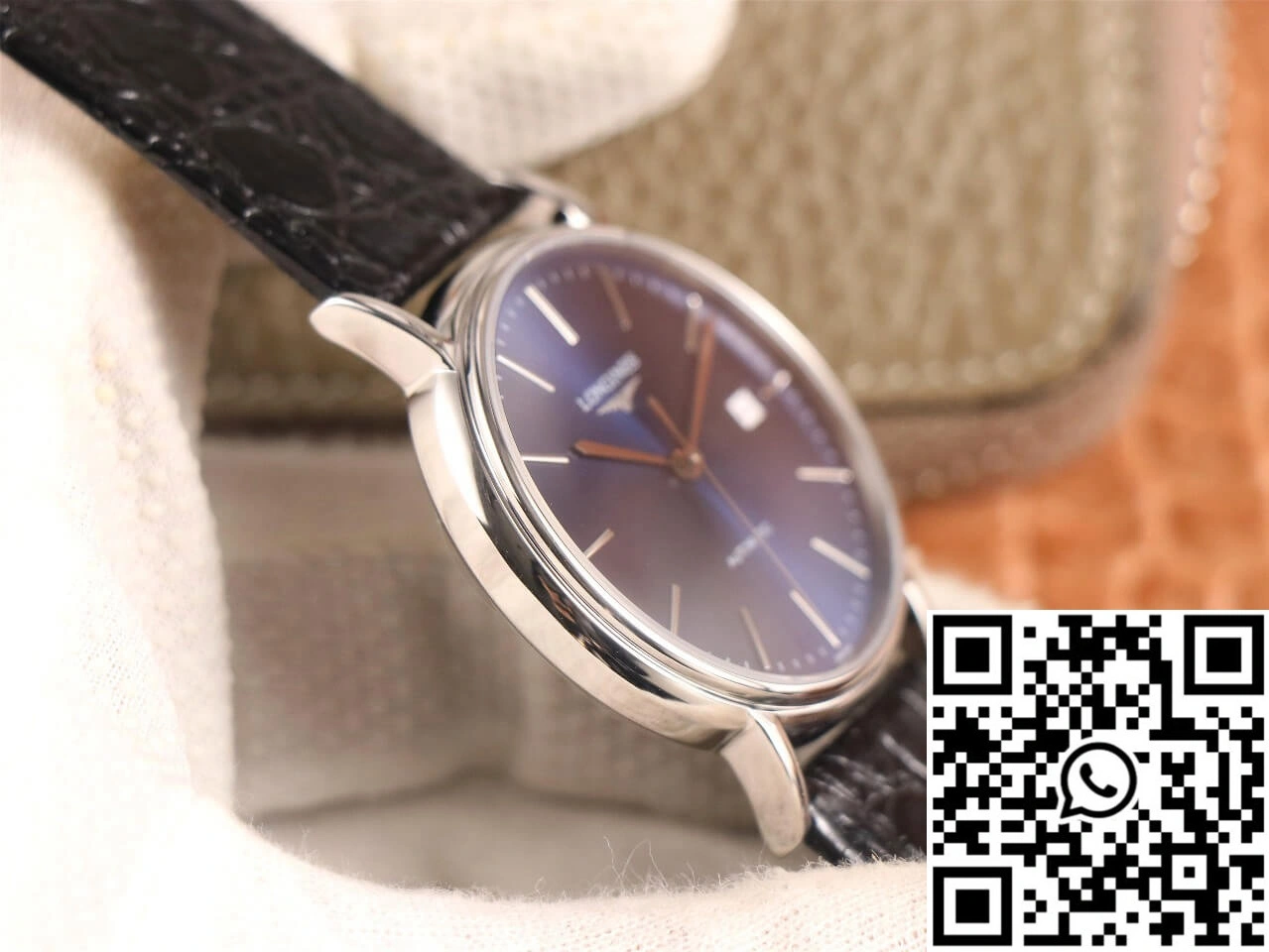 Longines Presence L4.921.4.92.2 KY Factory Blue Dial
