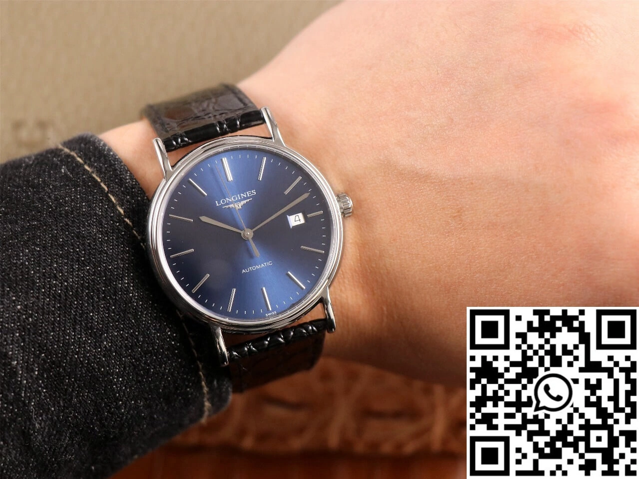 Longines Presence L4.921.4.92.2 KY Factory Blue Dial