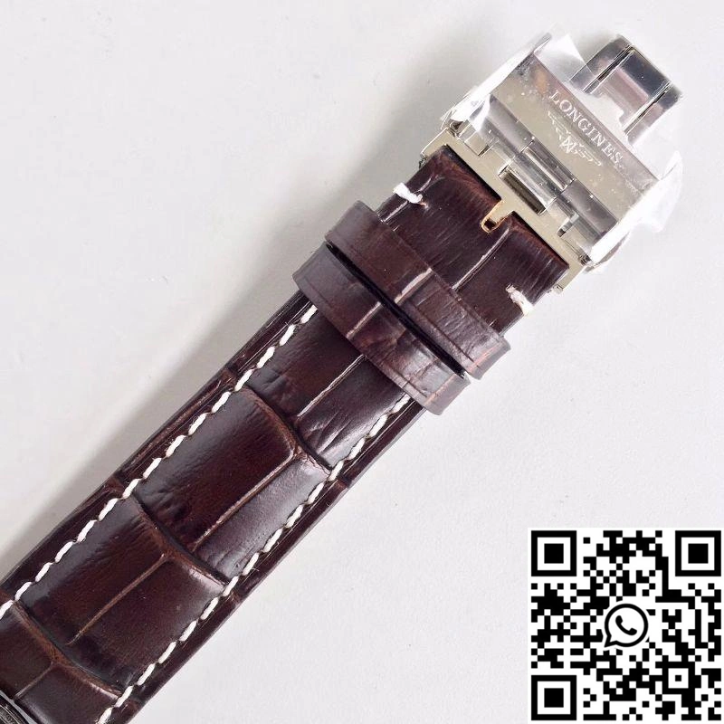 Longines Record L2.820.4.11.2 White Dial