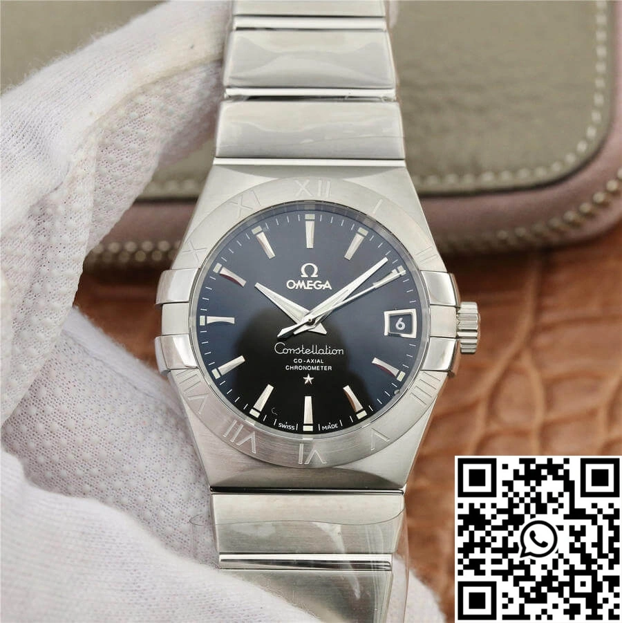 Omega Constellation 123.10.38.21.01.001 VS Factory Black Dial