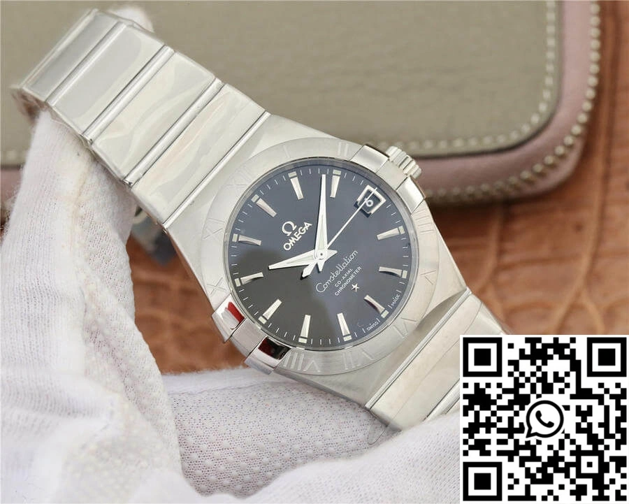 Omega Constellation 123.10.38.21.01.001 VS Factory Black Dial