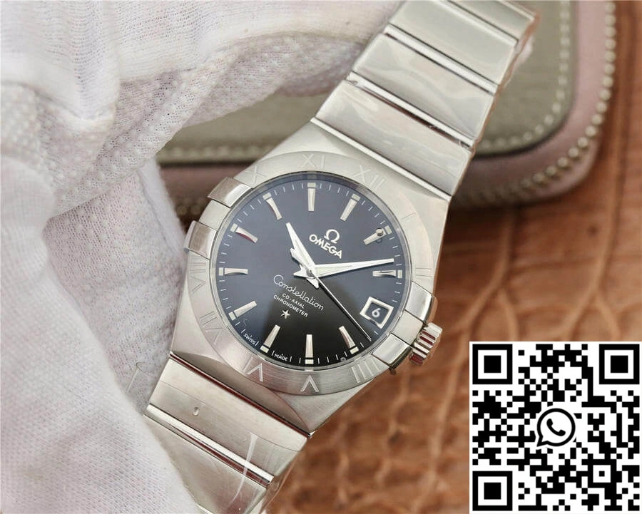 Omega Constellation 123.10.38.21.01.001 VS Factory Black Dial