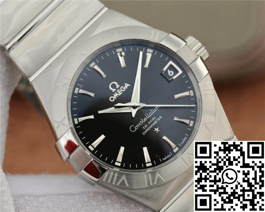 Omega Constellation 123.10.38.21.01.001 VS Factory Black Dial