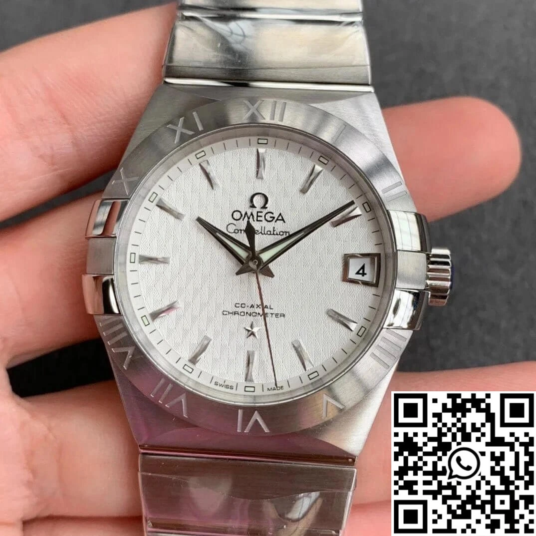 Omega Constellation 123.10.38.21.02.004 VS Factory Stainless Steel