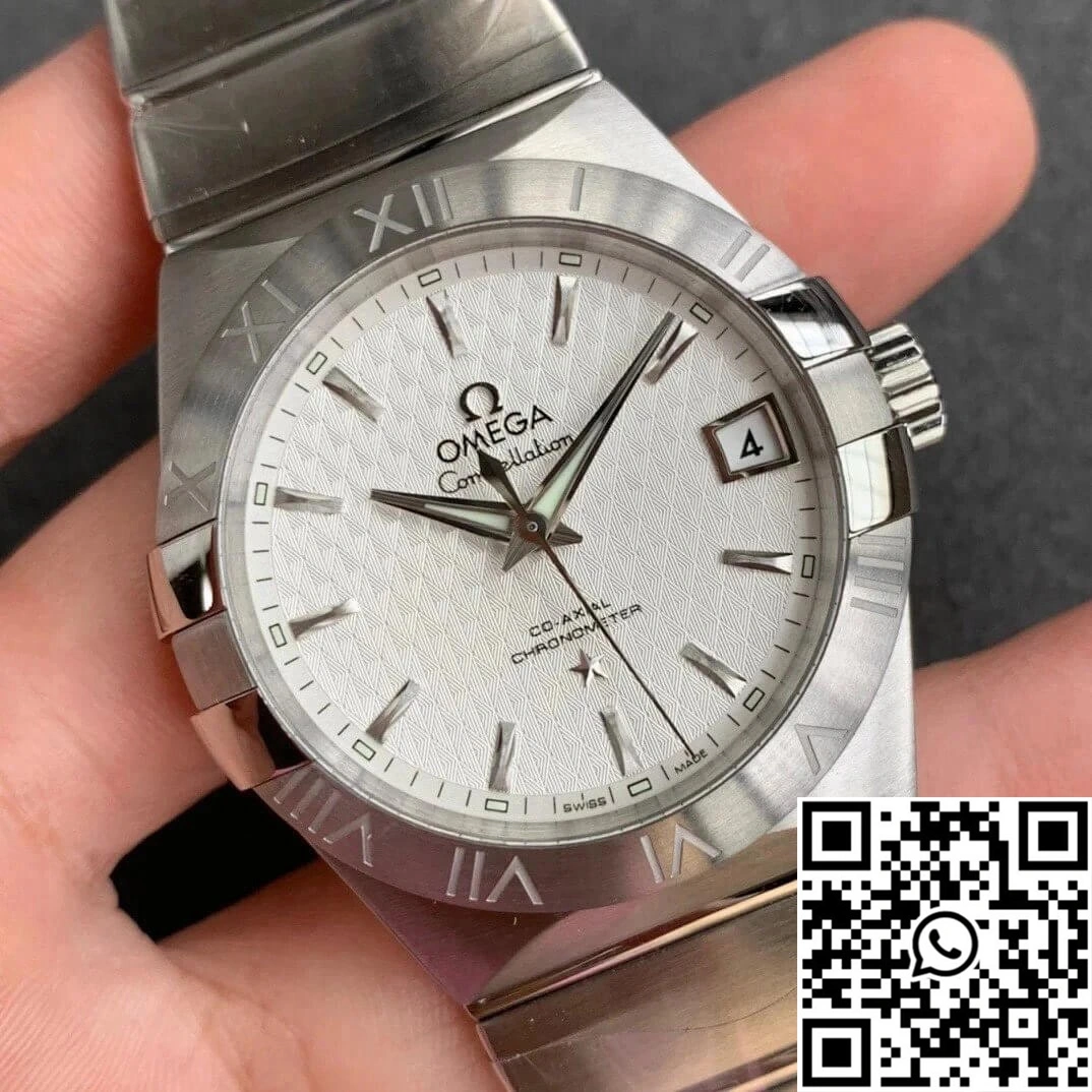 Omega Constellation 123.10.38.21.02.004 VS Factory Stainless Steel