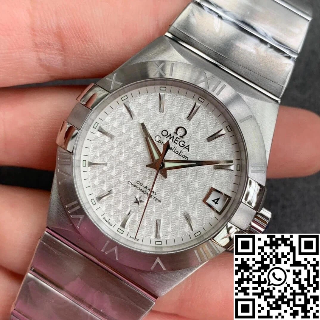 Omega Constellation 123.10.38.21.02.004 VS Factory Stainless Steel
