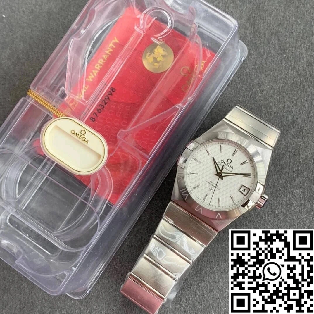 Omega Constellation 123.10.38.21.02.004 VS Factory Stainless Steel