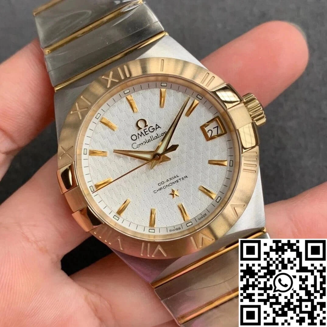 Omega Constellation 123.20.38.21.02.006 VS Factory Yellow Gold