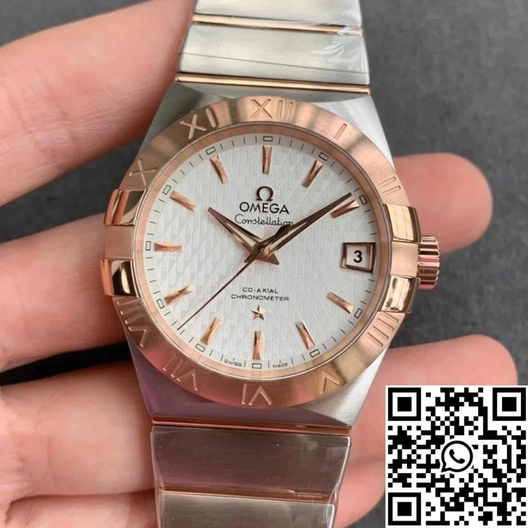 Omega Constellation 123.20.38.21.02.007 VS Factory Rose Gold
