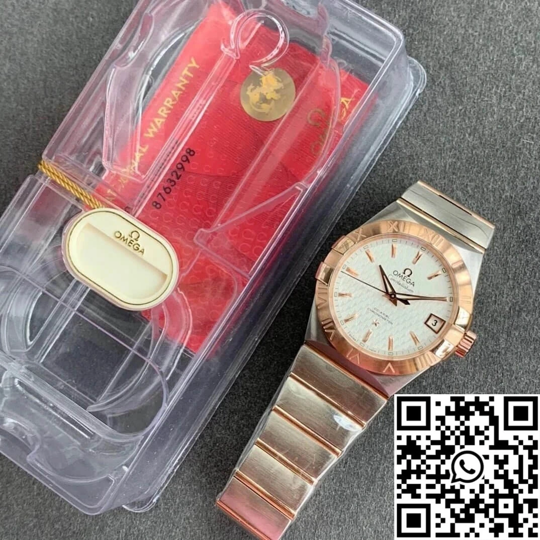 Omega Constellation 123.20.38.21.02.007 VS Factory Rose Gold