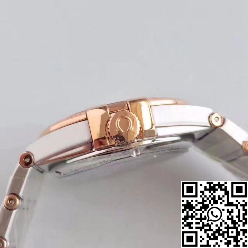Omega Constellation 123.20.38.21.02.008 38MM 3S Factory White Textured Dial