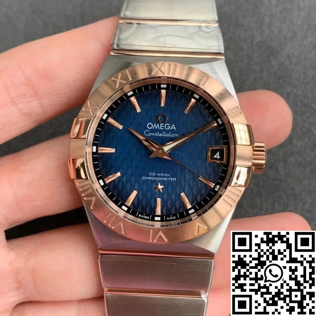 Omega Constellation 123.20.38.21.03.001 VS Factory Rose Gold