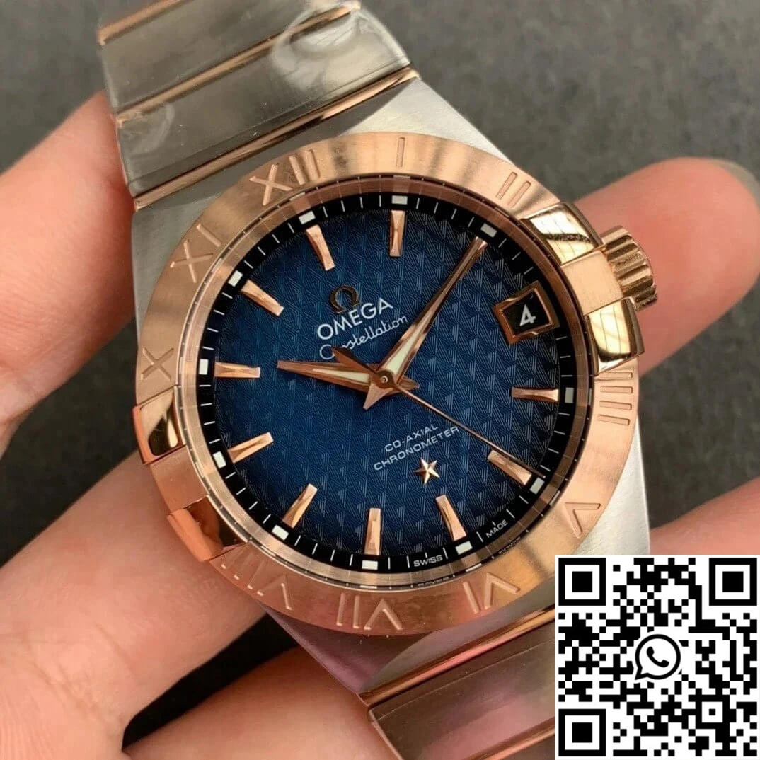 Omega Constellation 123.20.38.21.03.001 VS Factory Rose Gold