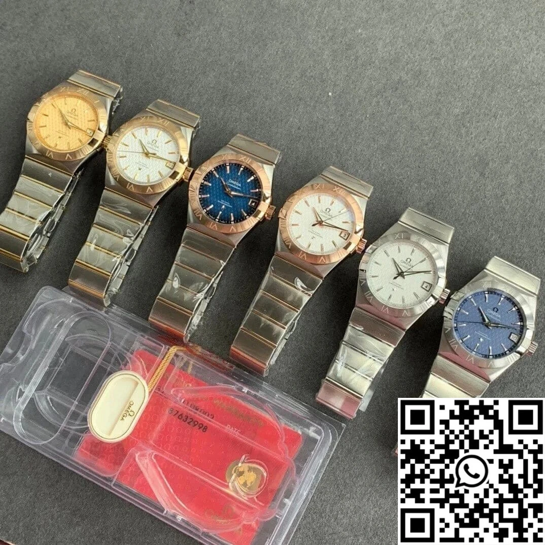 Omega Constellation 123.20.38.21.03.001 VS Factory Rose Gold
