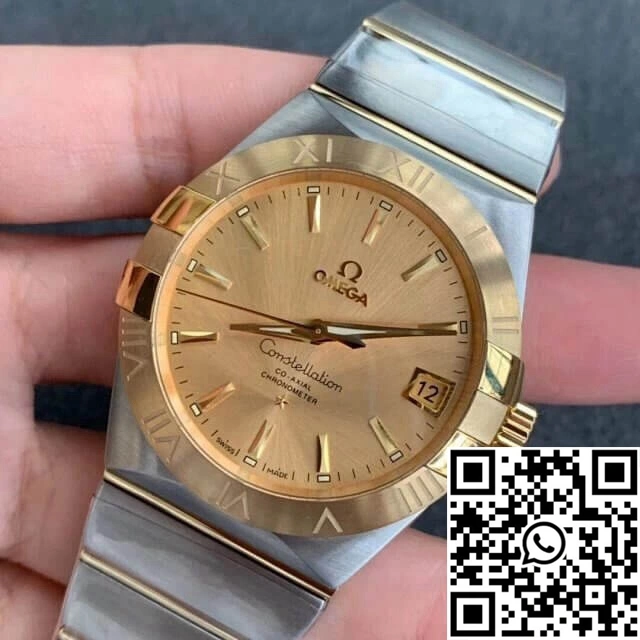 Omega Constellation 123.20.38.21.08.001 VS Factory Yellow Gold