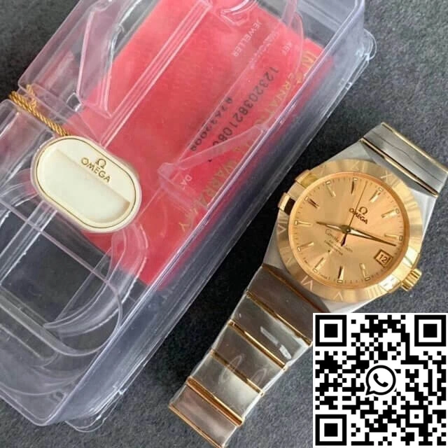Omega Constellation 123.20.38.21.08.001 VS Factory Yellow Gold